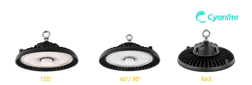 Cyanlite Oria LED highbay Lights Power Adjustable